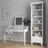 Wooden shelf 1S 57 Scandi white
