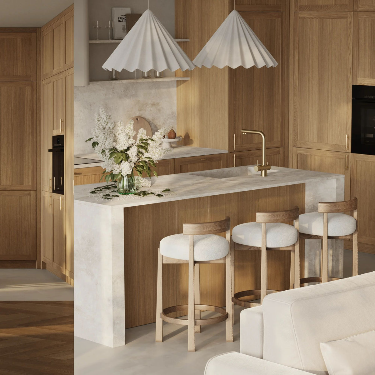 Oak front