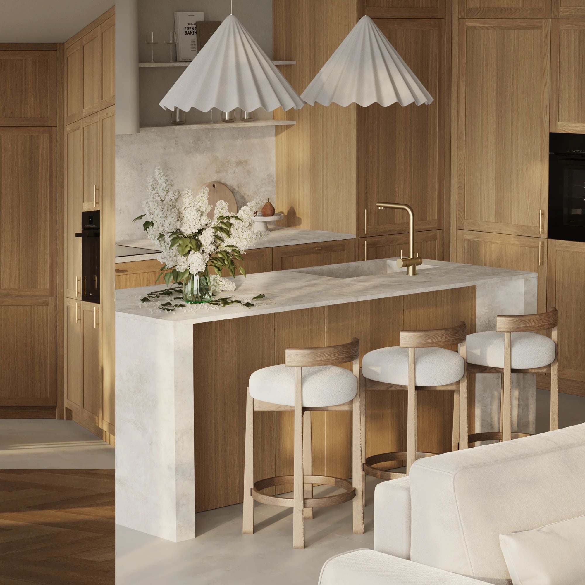 Oak front