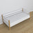Sofa bed white-oak made of wood – dimensions and diagram, Nizio