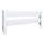 Bed fall protection | white