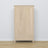 Oak wardrobe 2D1S Scandi oak bleached
