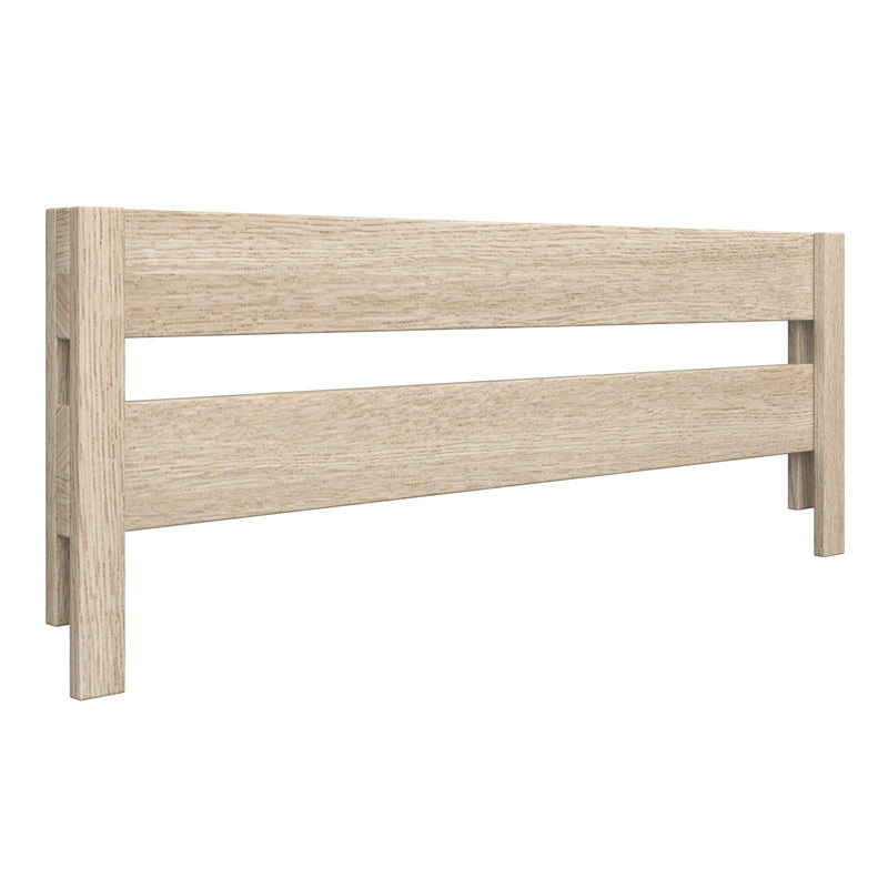 Bed fall protection | bleached oak