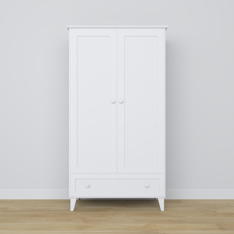 Wooden wardrobe 2D1S Scandi RAL/NCS