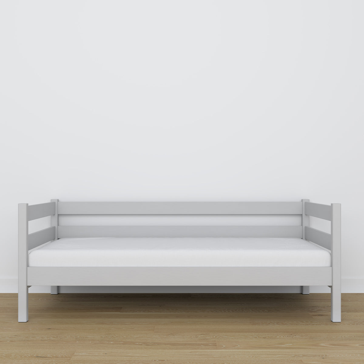 Sofa bed wooden grey – wood and joint details, Nizio Home
