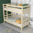 Clear Pine Bunk Bed in Children’s Room – Scandi Arrangement, Wooden