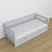 Wooden sofa bed with drawer grey – scandi child’s room arrangement