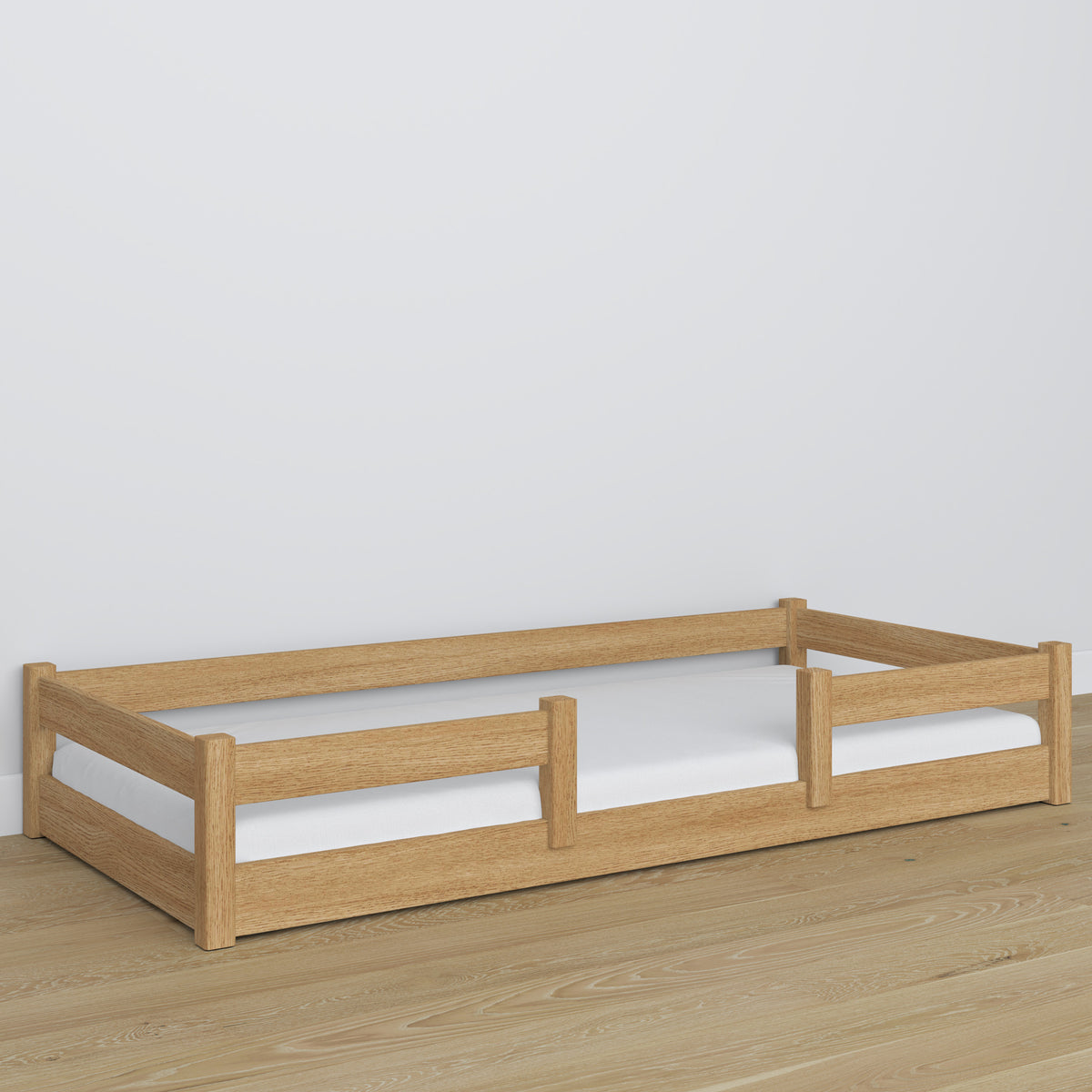 Oak low bed N01 oak natural