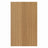Oak front with glass