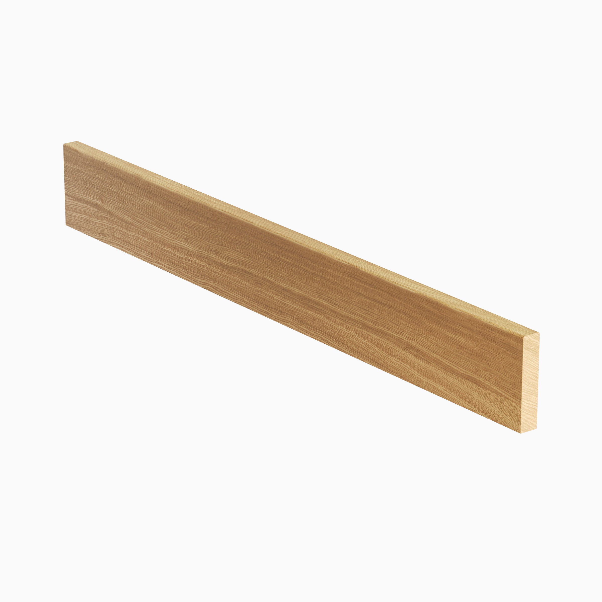 Oak front with glass