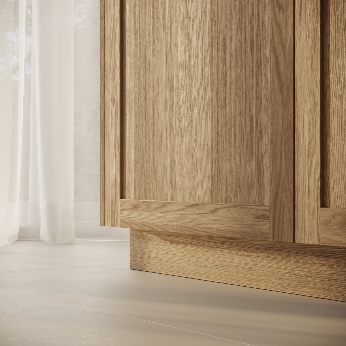 Oak front