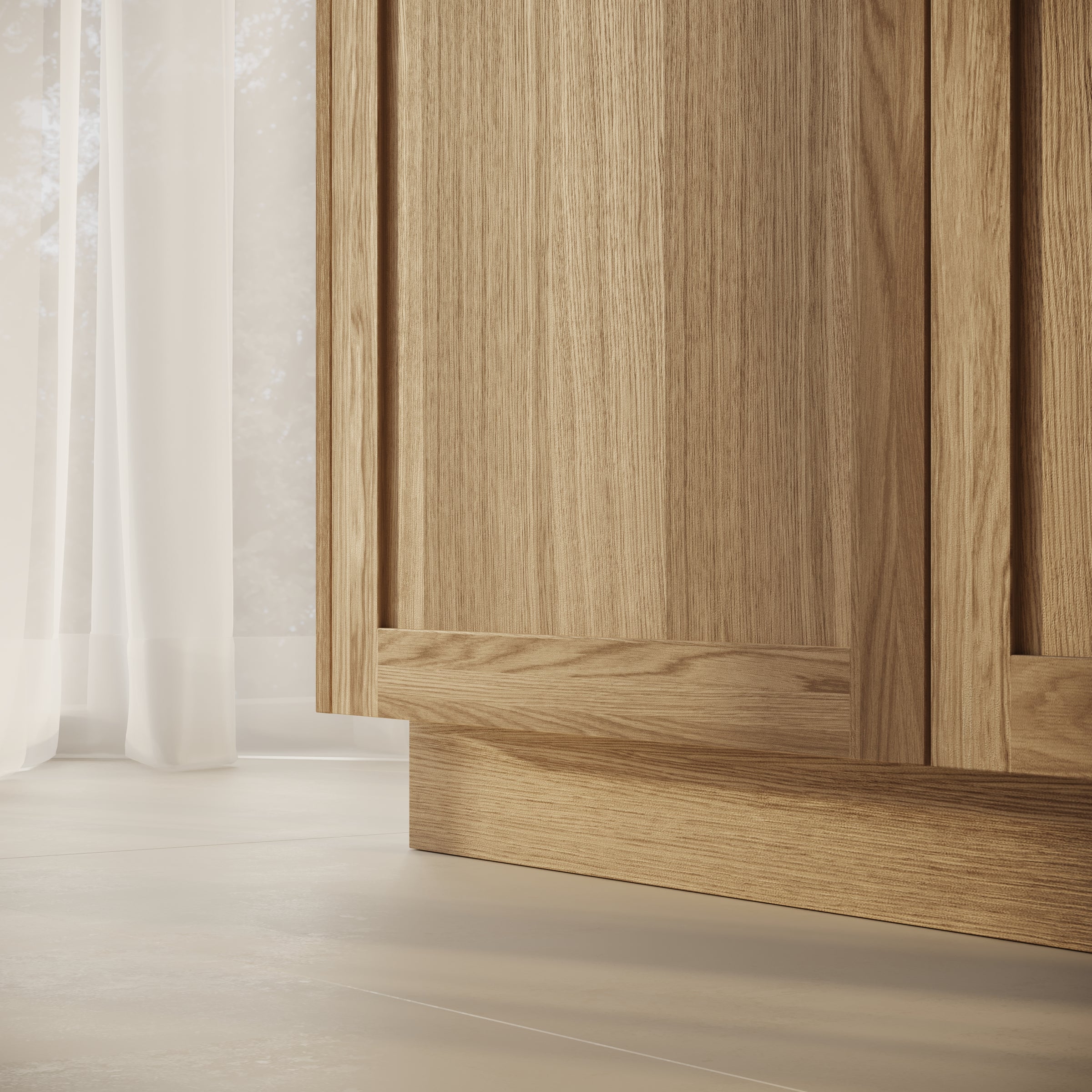 Oak front
