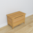 Pine chest Scandi natural pine