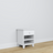 Wooden bedside table 1S N02 Scandi white