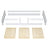 Oak low bed N01 oak bleached