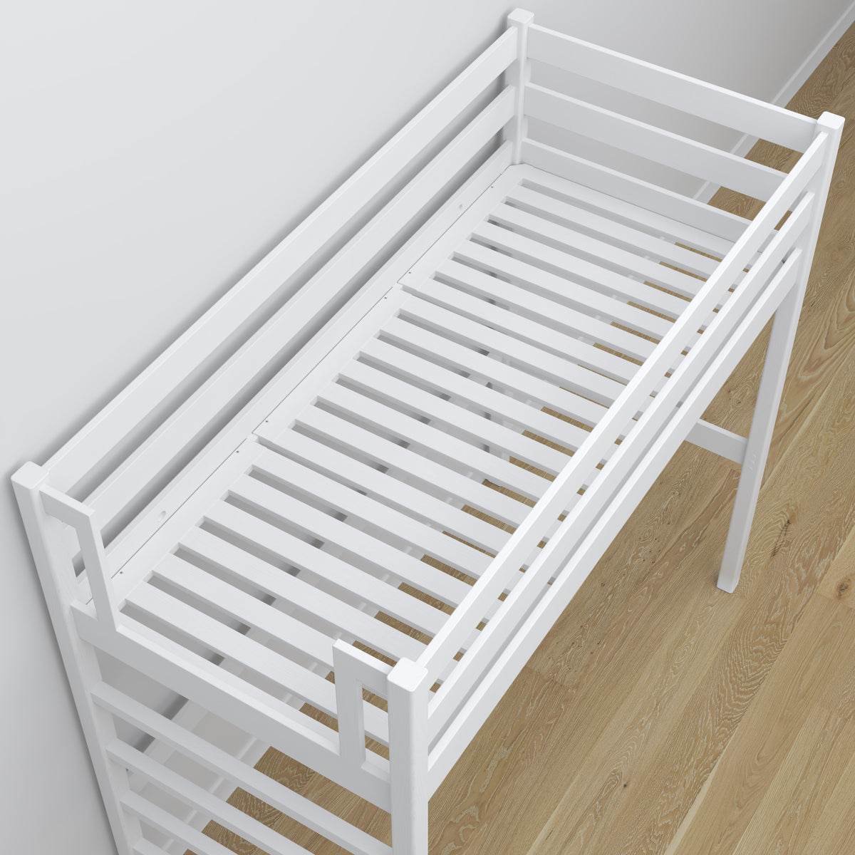 Loft Bed with Desk N01 RAL/NCS – Wooden, Color Matched to Your Interior, Nizio Home