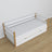 Wooden sofa bed with drawer white-oak – scandi child’s room arrangement
