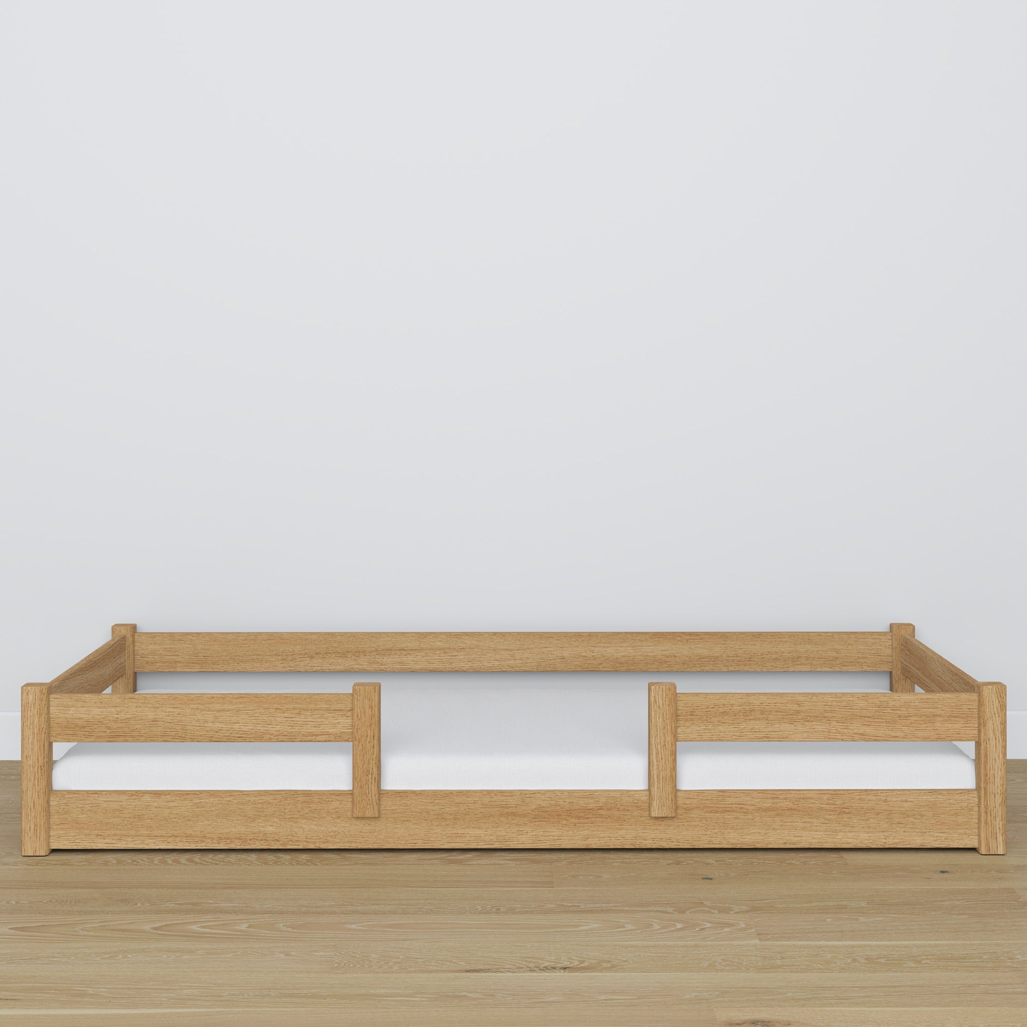 Oak low bed N01 oak natural