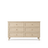 Chest of drawers with 6 drawers oak bleached oak 154 cm – bedroom, Scandinavian style