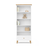 Wooden shelf 1S 80 Scandi white / oak