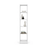 Wooden shelf N01 white