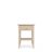 Oak bedside table 1S N01 Scandi oak bleached
